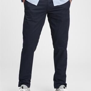 GAP Essential Khaki Slim Classic Navy Pants​​
